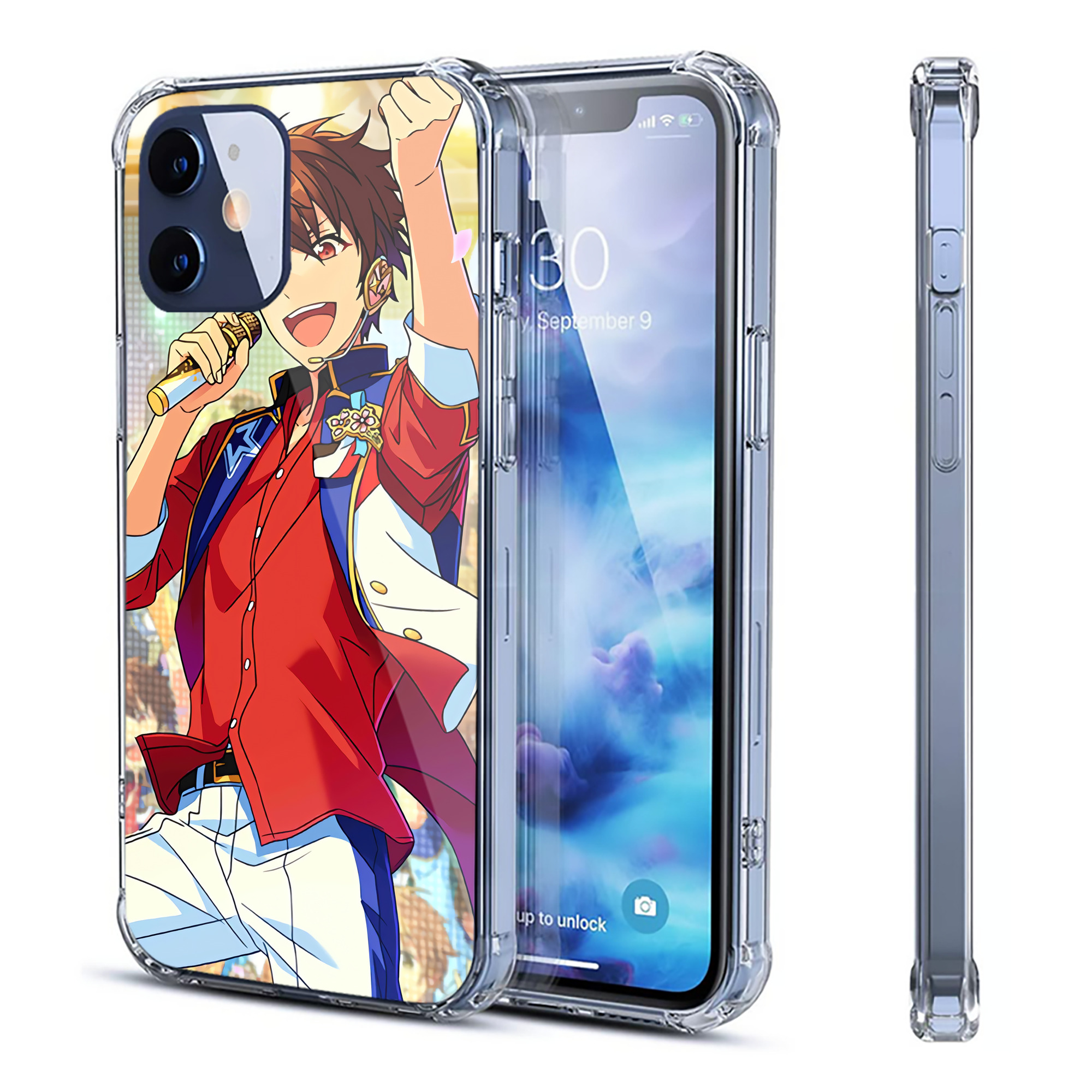 （画像用） あんさんぶるスターズ! Ensemble Stars 【iPhone 12シリーズ対応】透明スマホケース（クリアソフトケース）